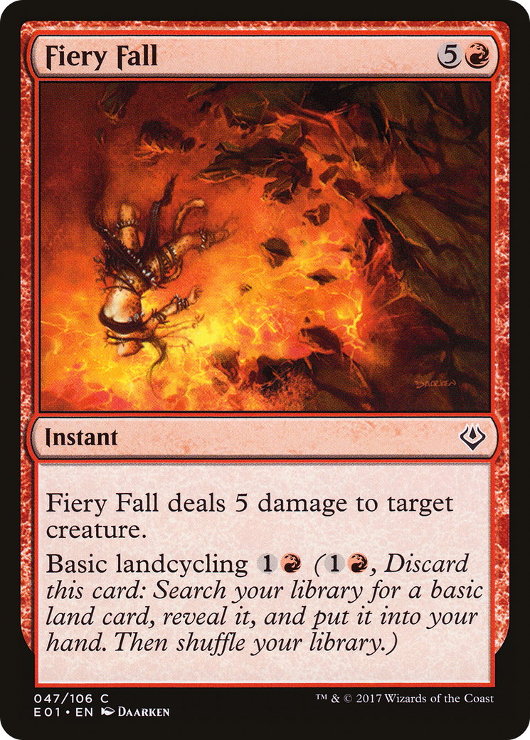 Fiery Fall [Archenemy: Nicol Bolas] - The Mythic Store | 24h Order Processing