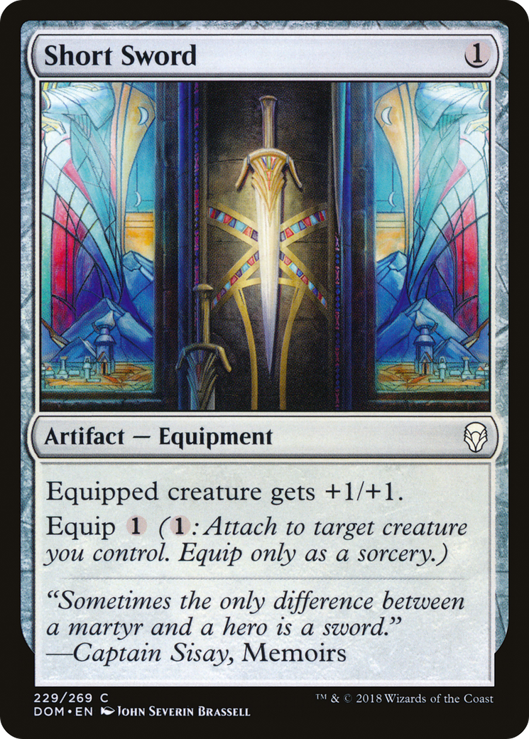Short Sword [Dominaria] - The Mythic Store | 24h Order Processing