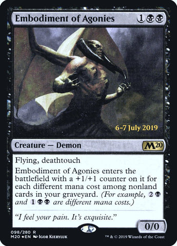 Embodiment of Agonies [Core Set 2020 Prerelease Promos] - The Mythic Store | 24h Order Processing