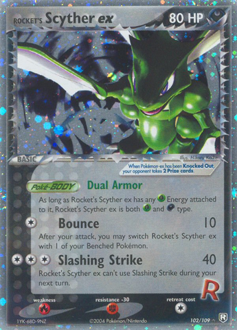 Rocket's Scyther ex (102/109) [EX: Team Rocket Returns] - The Mythic Store | 24h Order Processing