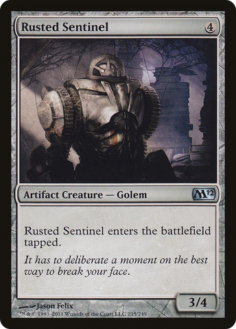 Rusted Sentinel [Magic 2012] - The Mythic Store | 24h Order Processing