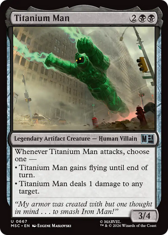 Titanium Man [Marvel Super Heroes Commander] - The Mythic Store | 24h Order Processing