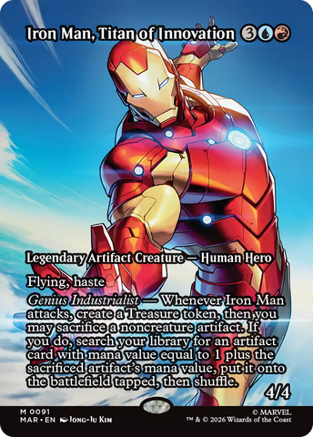 Iron Man, Titan of Innovation (Borderless) [Marvel Universe: Eternal-Legal] - The Mythic Store | 24h Order Processing