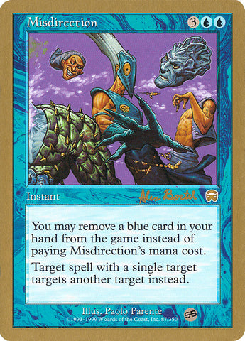 Misdirection (Alex Borteh) (SB) [World Championship Decks 2001] - The Mythic Store | 24h Order Processing