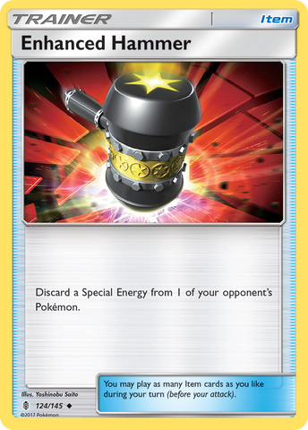 Enhanced Hammer (124/145) [Sun & Moon: Guardians Rising] - The Mythic Store | 24h Order Processing