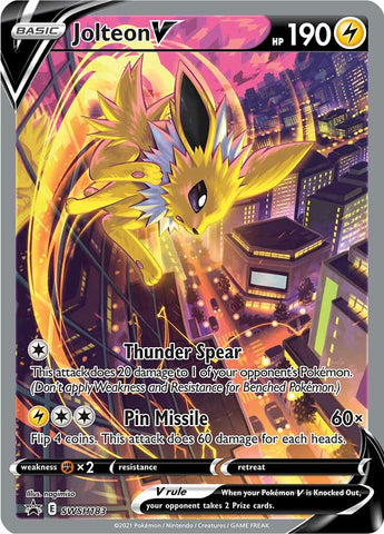Jolteon V (SWSH183) [Sword & Shield: Black Star Promos] - The Mythic Store | 24h Order Processing