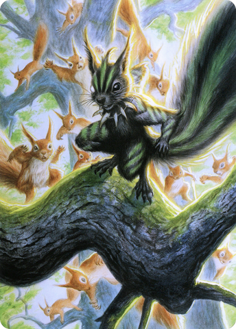 Chatterfang, Squirrel General Art Card (67) [Modern Horizons 2 Art Series] - The Mythic Store | 24h Order Processing