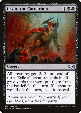 Cry of the Carnarium [Ravnica Allegiance] - The Mythic Store | 24h Order Processing