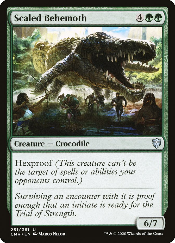 Scaled Behemoth [Commander Legends] - The Mythic Store | 24h Order Processing
