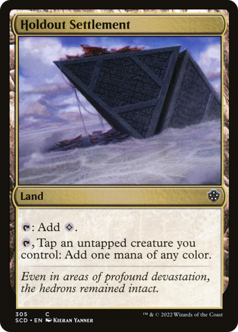 Holdout Settlement [Starter Commander Decks] - The Mythic Store | 24h Order Processing