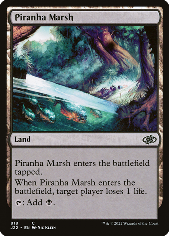 Piranha Marsh [Jumpstart 2022] - The Mythic Store | 24h Order Processing