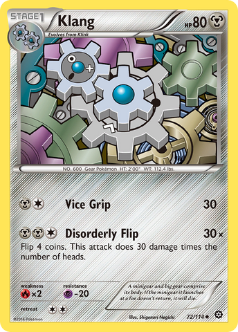 Klang (72/114) [XY: Steam Siege] - The Mythic Store | 24h Order Processing