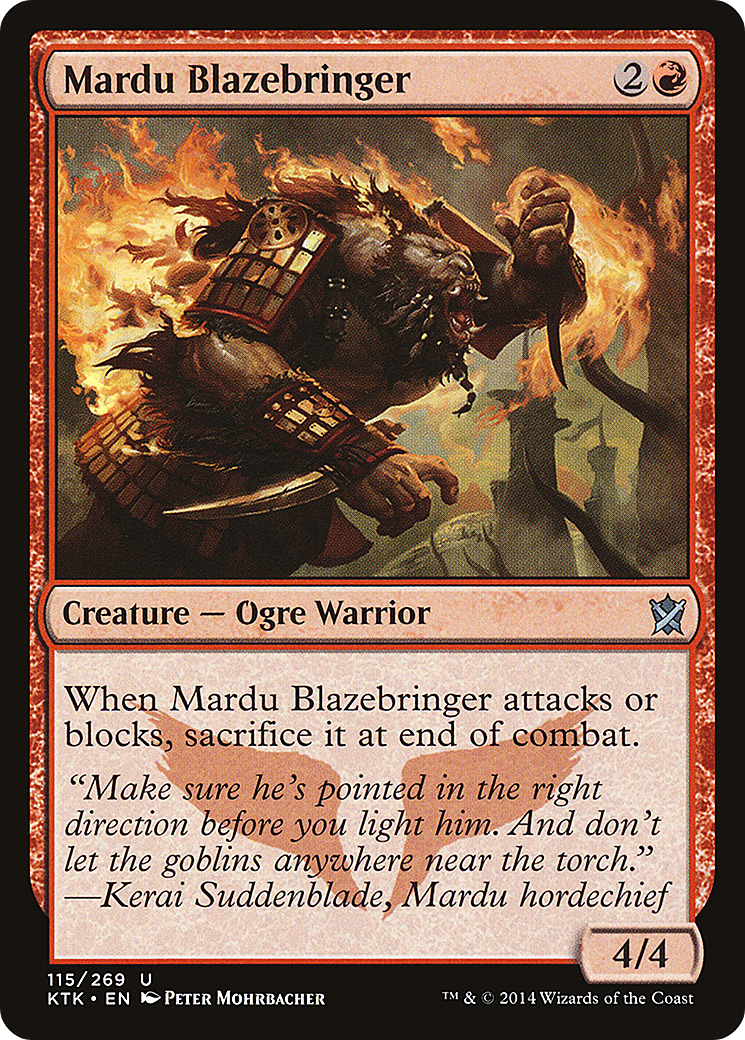 Mardu Blazebringer [Khans of Tarkir] - The Mythic Store | 24h Order Processing