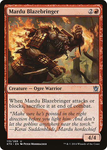 Mardu Blazebringer [Khans of Tarkir] - The Mythic Store | 24h Order Processing