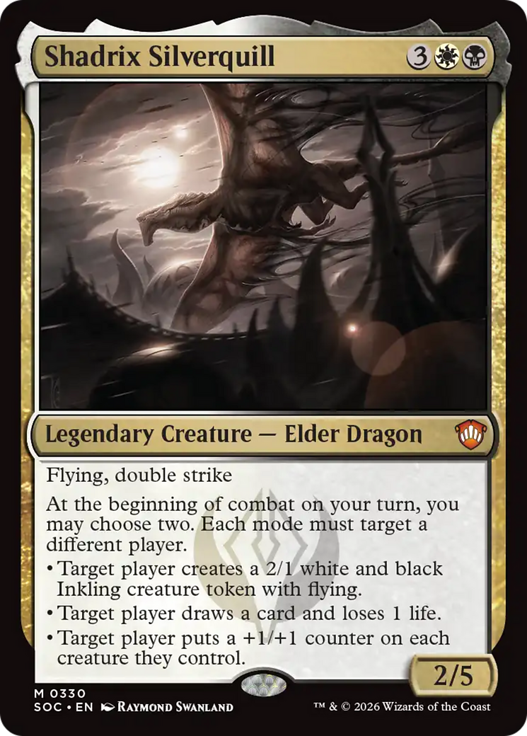 Shadrix Silverquill [Secrets of Strixhaven Commander] - The Mythic Store | 24h Order Processing