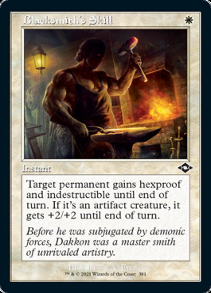 Blacksmith's Skill (Retro) [Modern Horizons 2] - The Mythic Store | 24h Order Processing