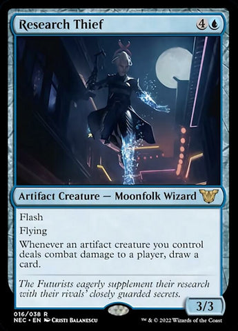 Research Thief [Kamigawa: Neon Dynasty Commander] - The Mythic Store | 24h Order Processing