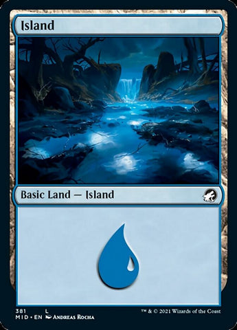 Island (381) [Innistrad: Midnight Hunt] - The Mythic Store | 24h Order Processing