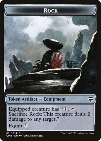 Rock Token [Commander Legends Tokens] - The Mythic Store | 24h Order Processing