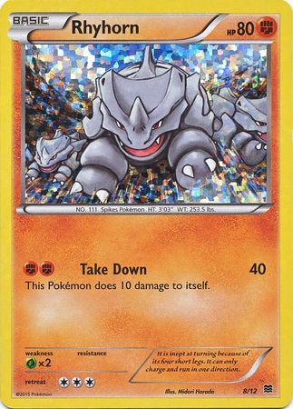 Rhyhorn (8/12) [McDonald's Promos: 2015 Collection] - The Mythic Store | 24h Order Processing