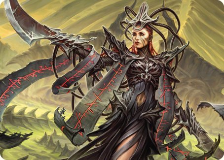 Testament Bearer Art Card [Phyrexia: All Will Be One Art Series] - The Mythic Store | 24h Order Processing