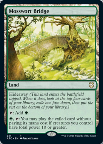 Mosswort Bridge [Dungeons & Dragons: Adventures in the Forgotten Realms Commander] - The Mythic Store | 24h Order Processing