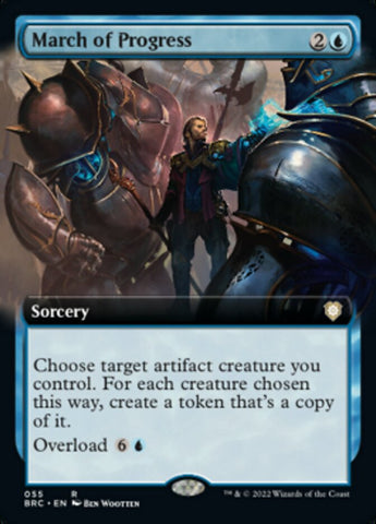 March of Progress (Extended Art) [The Brothers' War Commander] - The Mythic Store | 24h Order Processing