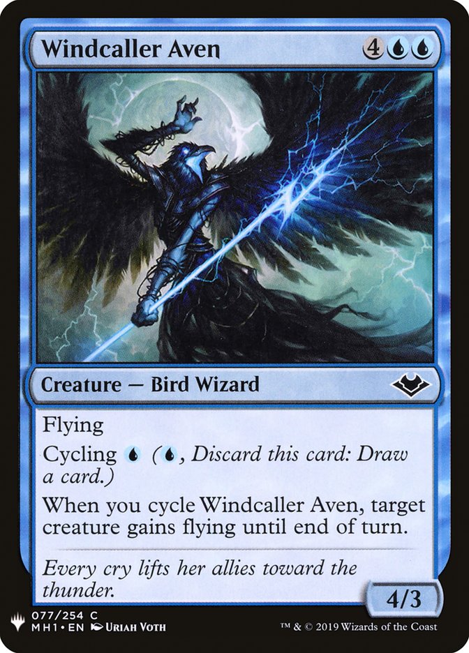 Windcaller Aven [Mystery Booster] - The Mythic Store | 24h Order Processing