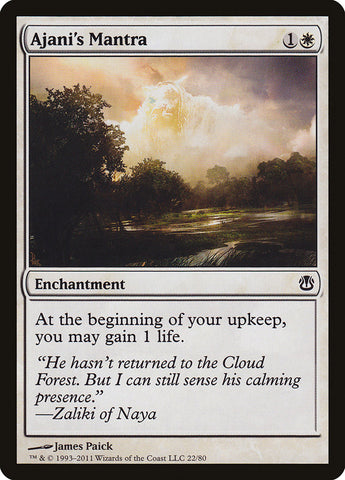 Ajani's Mantra [Duel Decks: Ajani vs. Nicol Bolas] - The Mythic Store | 24h Order Processing