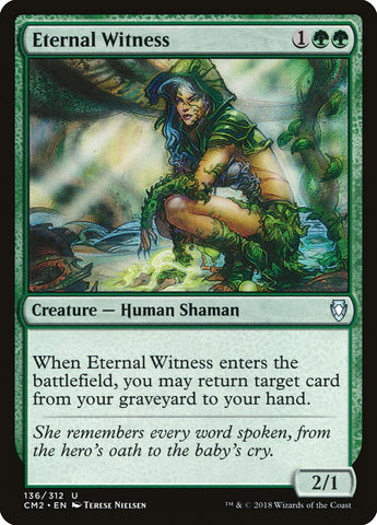 Eternal Witness [Commander Anthology Volume II] - The Mythic Store | 24h Order Processing