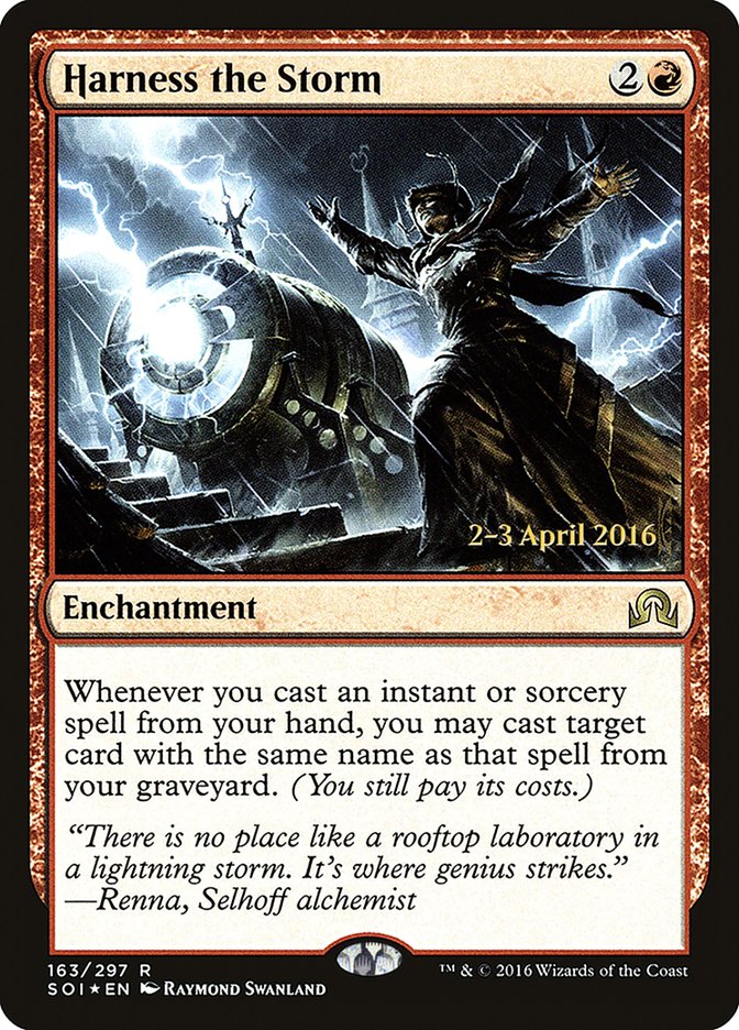 Harness the Storm [Shadows over Innistrad Prerelease Promos] - The Mythic Store | 24h Order Processing