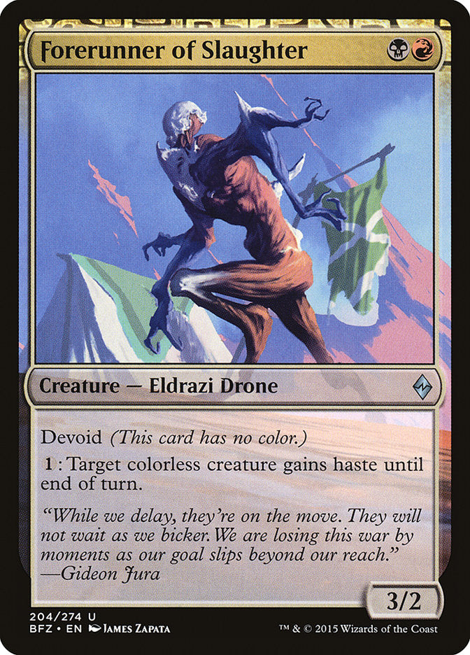 Forerunner of Slaughter [Battle for Zendikar] - The Mythic Store | 24h Order Processing