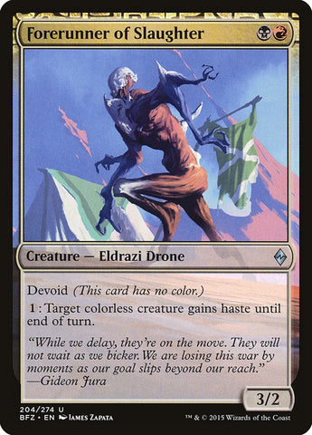 Forerunner of Slaughter [Battle for Zendikar] - The Mythic Store | 24h Order Processing
