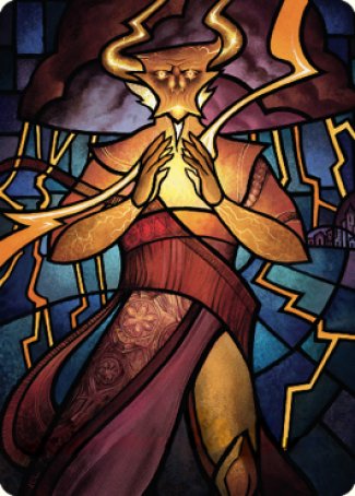 Najal, the Storm Runner Art Card [Dominaria United Art Series] - The Mythic Store | 24h Order Processing
