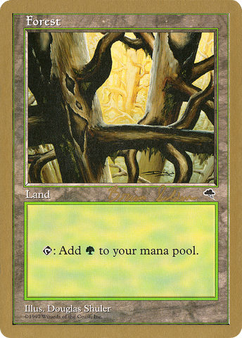 Forest (bs350) (Brian Selden) [World Championship Decks 1998] - The Mythic Store | 24h Order Processing