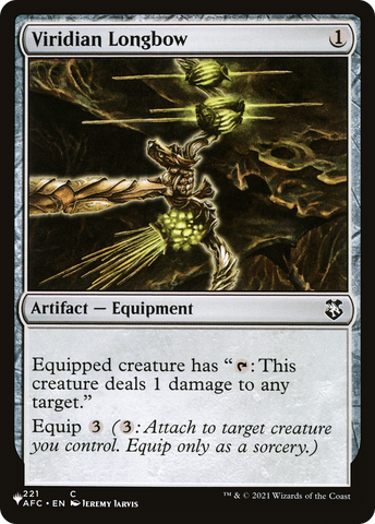 Viridian Longbow [The List] - The Mythic Store | 24h Order Processing
