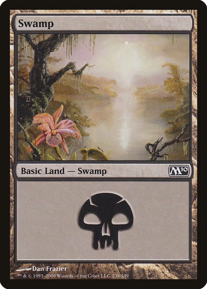 Swamp (238) [Magic 2010] - The Mythic Store | 24h Order Processing