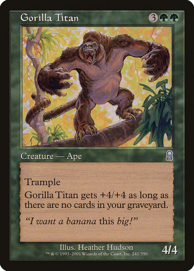 Gorilla Titan [Odyssey] - The Mythic Store | 24h Order Processing