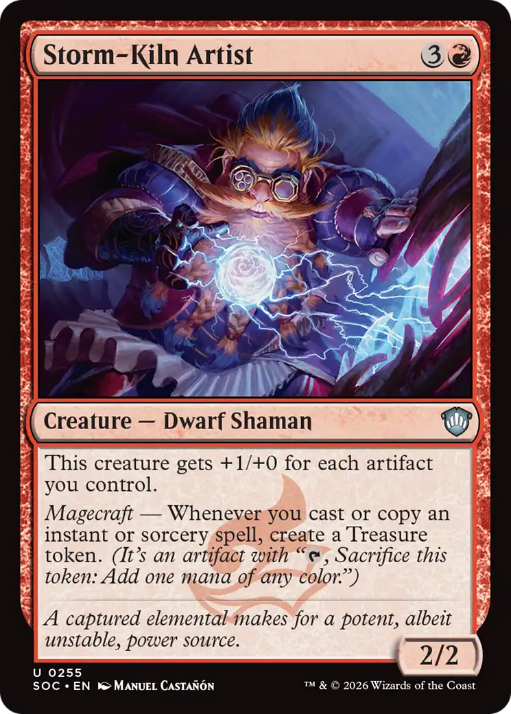 Storm-Kiln Artist [Secrets of Strixhaven Commander] - The Mythic Store | 24h Order Processing