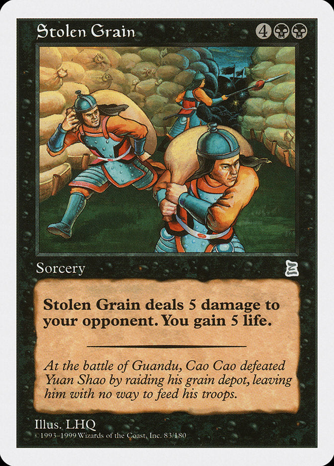 Stolen Grain [Portal Three Kingdoms] - The Mythic Store | 24h Order Processing