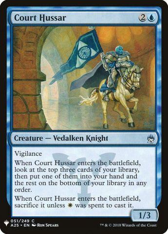 Court Hussar [Mystery Booster] - The Mythic Store | 24h Order Processing