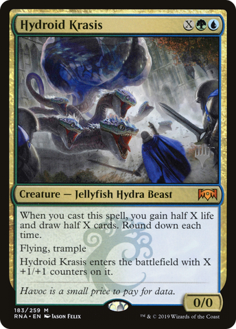 Hydroid Krasis (Promo Pack) [Ravnica Allegiance Promos] - The Mythic Store | 24h Order Processing