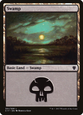 Swamp (301) [Commander 2017] - The Mythic Store | 24h Order Processing