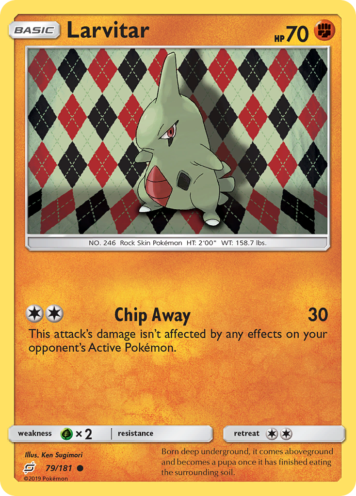 Larvitar (79/181) [Sun & Moon: Team Up] - The Mythic Store | 24h Order Processing