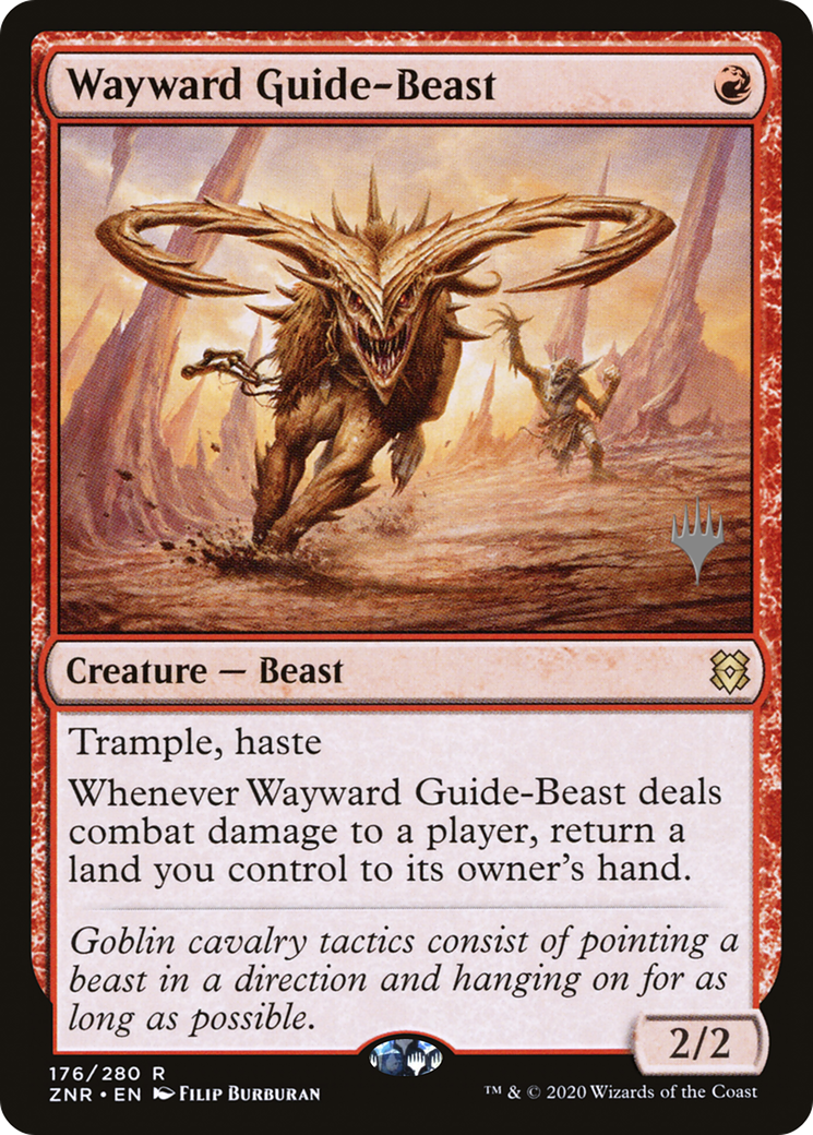Wayward Guide-Beast (Promo Pack) [Zendikar Rising Promos] - The Mythic Store | 24h Order Processing