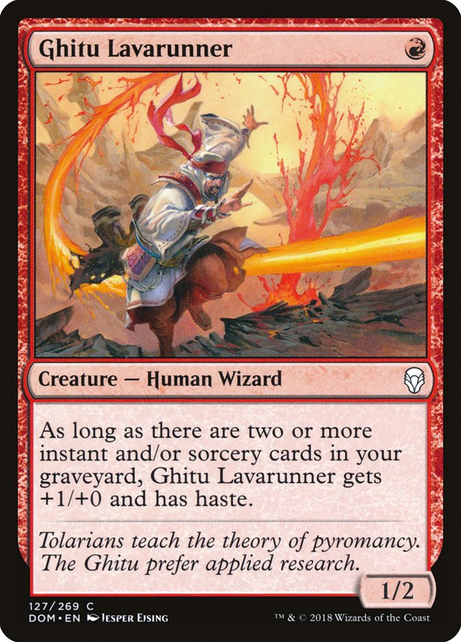 Ghitu Lavarunner [Dominaria] - The Mythic Store | 24h Order Processing
