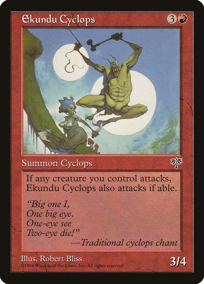 Ekundu Cyclops [Mirage] - The Mythic Store | 24h Order Processing