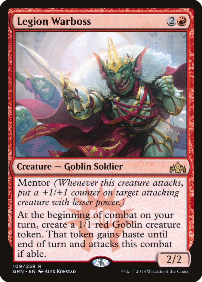 Legion Warboss (Promo Pack) [Guilds of Ravnica Promos] - The Mythic Store | 24h Order Processing