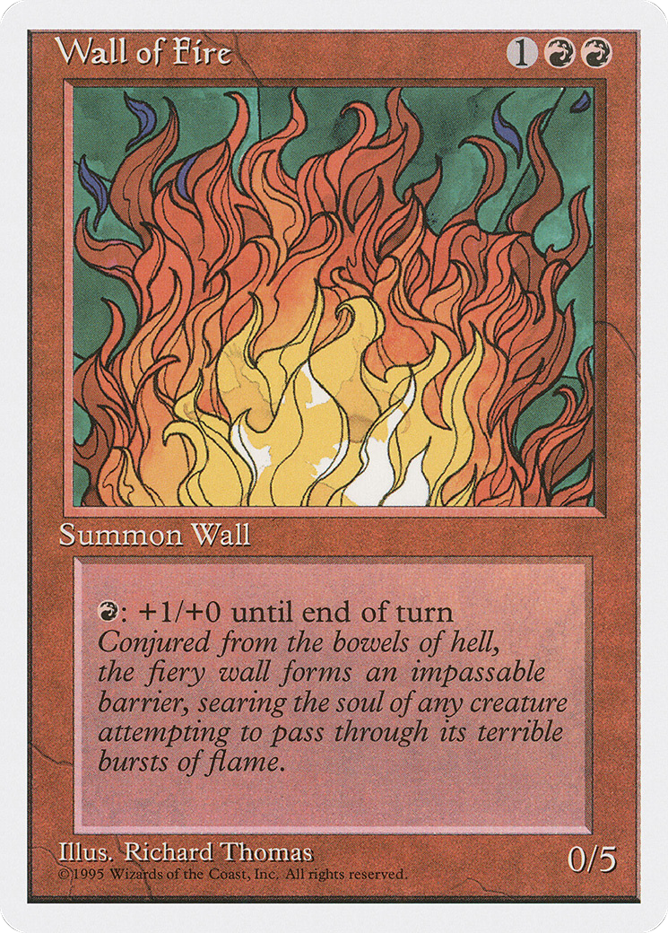 Wall of Fire [Fourth Edition] - The Mythic Store | 24h Order Processing