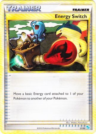 Energy Switch (21/30) [HeartGold & SoulSilver: Trainer Kit - Gyarados] - The Mythic Store | 24h Order Processing